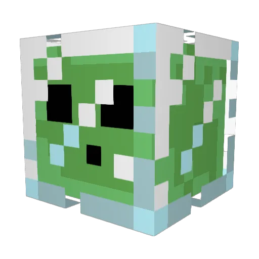 LXISLXPEZ Minecraft avatar head, 3D render