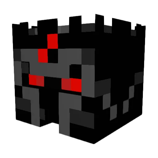 LXR321 Minecraft avatar head, 3D render