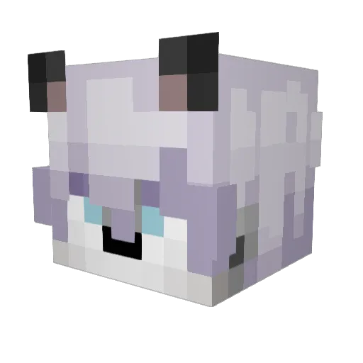 LXRDDEZ Minecraft avatar head, 3D render