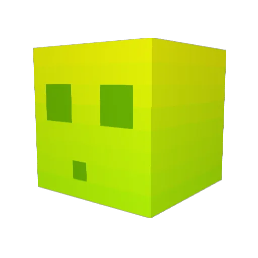 LXZockt Minecraft avatar head, 3D render