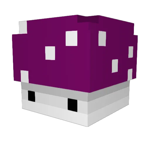 LZ9 Minecraft avatar head, 3D render