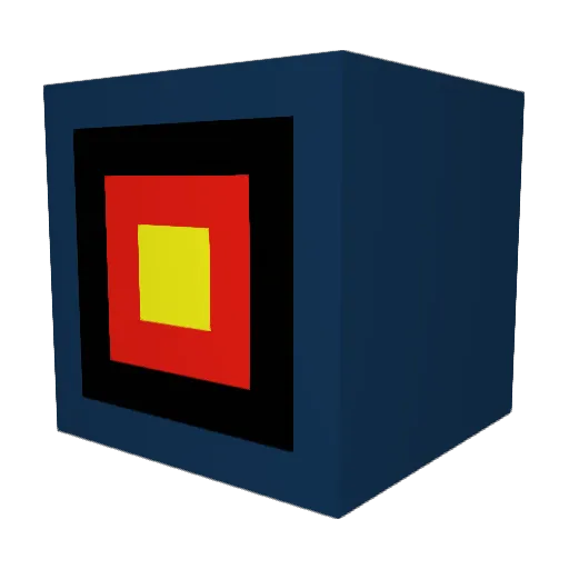 L_Chef Minecraft avatar head, 3D render