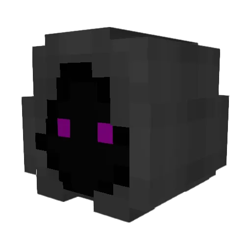 L_E_Gus Minecraft avatar head, 3D render