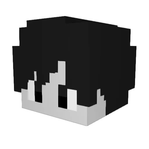L_Howard Minecraft avatar head, 3D render
