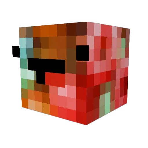 L_Johnson23 Minecraft avatar head, 3D render