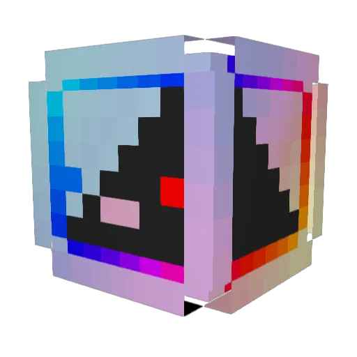 L_KONG_ Minecraft avatar head, 3D render