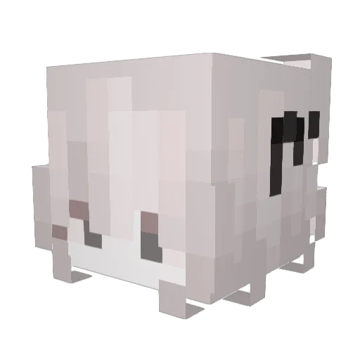 L_S_Queen Minecraft avatar head, 3D render