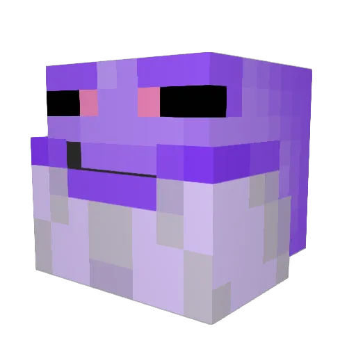 L_jam99 Minecraft avatar head, 3D render