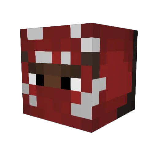 L_ords Minecraft avatar head, 3D render
