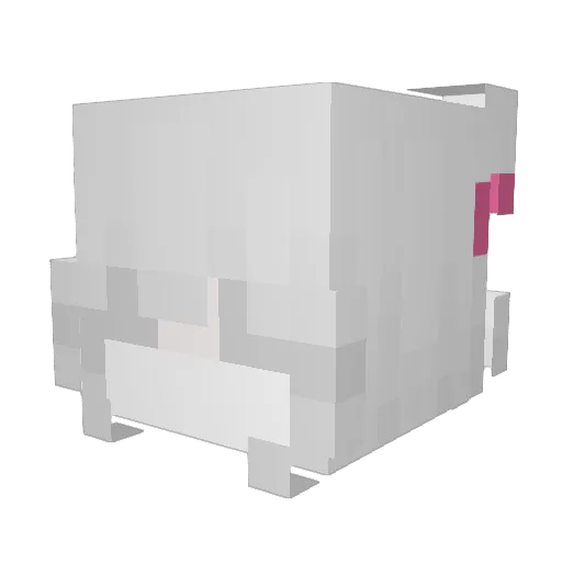 L_raje Minecraft avatar head, 3D render