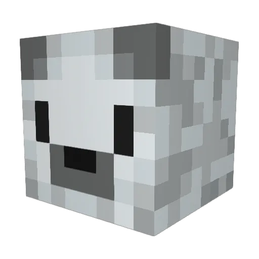 L_the_great Minecraft avatar head, 3D render