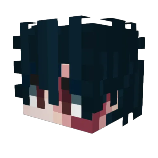 LaBlade_ Minecraft avatar head, 3D render