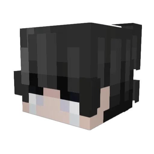 LaCalana Minecraft avatar head, 3D render