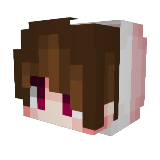 LaComboS Minecraft avatar head, 3D render
