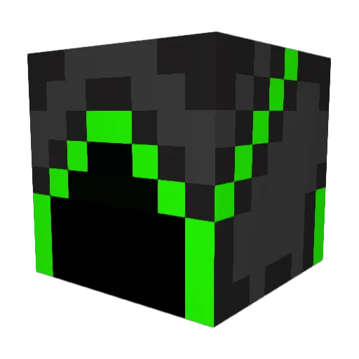 LaCourz Minecraft avatar head, 3D render