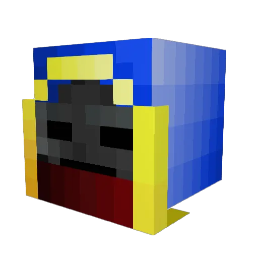 LaHautMinecraft Minecraft avatar head, 3D render