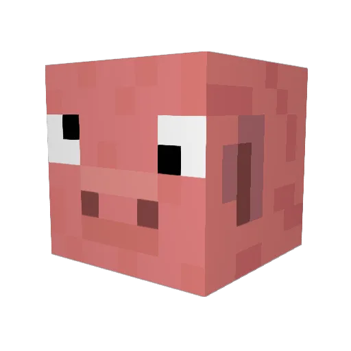LaLordOfThePigs Minecraft avatar head, 3D render