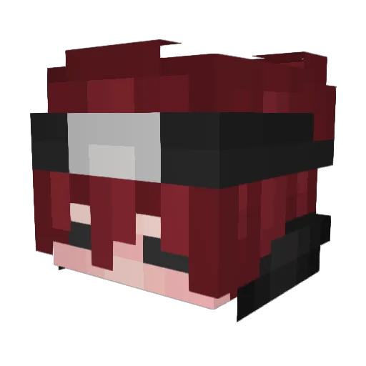 LaLwAt123 Minecraft avatar head, 3D render