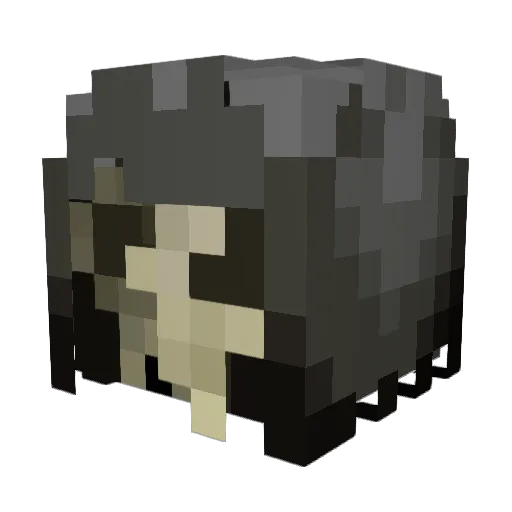 LaQuentin69 Minecraft avatar head, 3D render