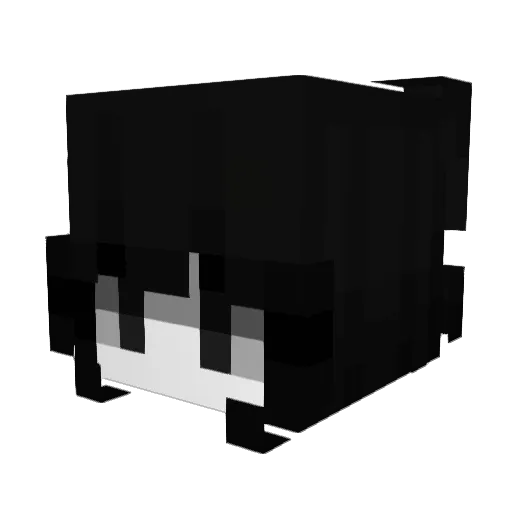 LaRDeN32 Minecraft avatar head, 3D render