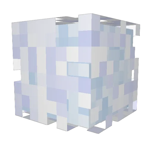 LaSmollBean Minecraft avatar head, 3D render