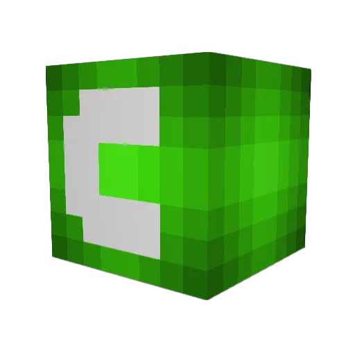 LaSpia007 Minecraft avatar head, 3D render