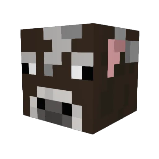 La_BiBzY Minecraft avatar head, 3D render