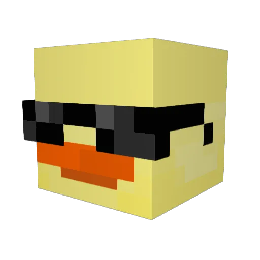 La_Brioch3 Minecraft avatar head, 3D render