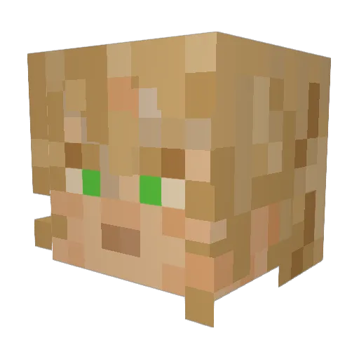 La_tarantula Minecraft avatar head, 3D render