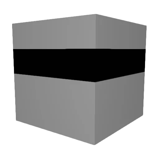 Laaccis Minecraft avatar head, 3D render