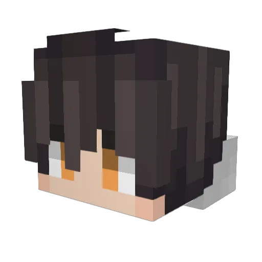 Labmem075 Minecraft avatar head, 3D render