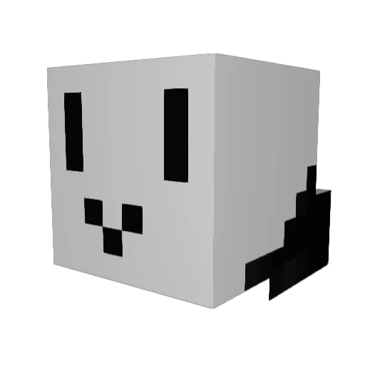 LabsyBoi Minecraft avatar head, 3D render
