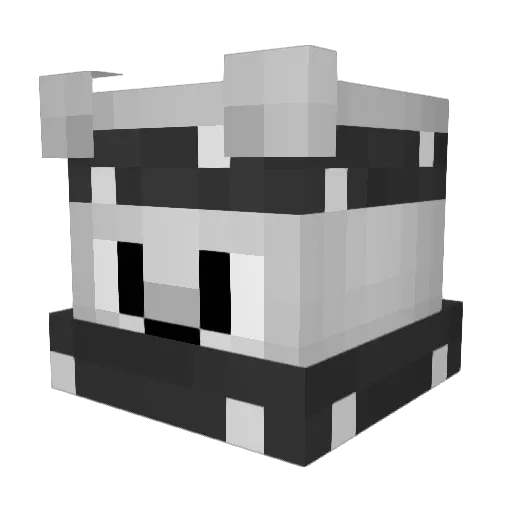 LabyRobert Minecraft avatar head, 3D render
