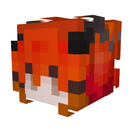 Laby_Stars Minecraft avatar head, 3D render