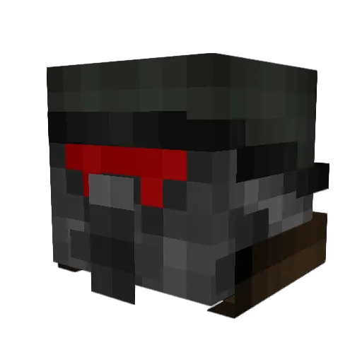 LaceratedHunter Minecraft avatar head, 3D render