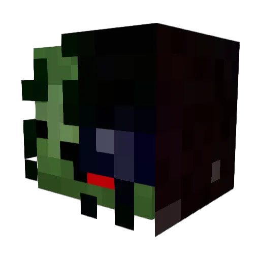 Lachalano123 Minecraft avatar head, 3D render