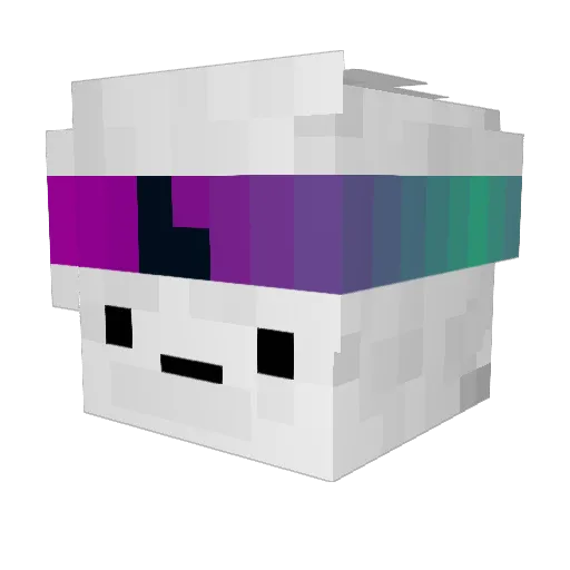LachelnDeutcher Minecraft avatar head, 3D render
