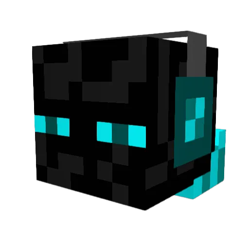 Lachy8440 Minecraft avatar head, 3D render