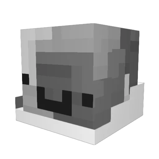 LachyNoSocks_ Minecraft avatar head, 3D render