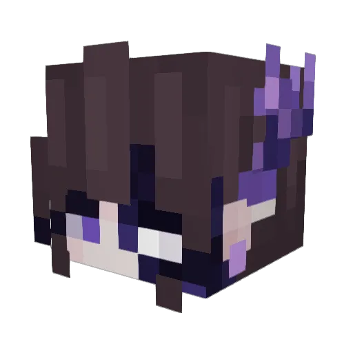 Laci1138 Minecraft avatar head, 3D render