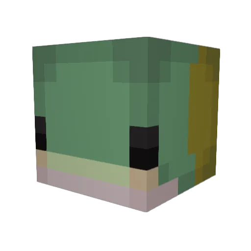 Laci8900 Minecraft avatar head, 3D render
