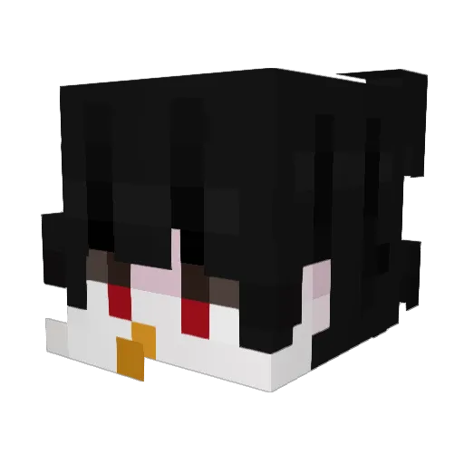 LackingSkil Minecraft avatar head, 3D render