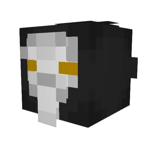 LaddiC360 Minecraft avatar head, 3D render
