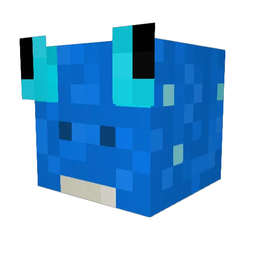LadenBike876174 Minecraft avatar head, 3D render