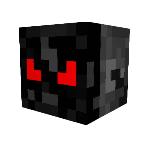 Ladett Minecraft avatar head, 3D render