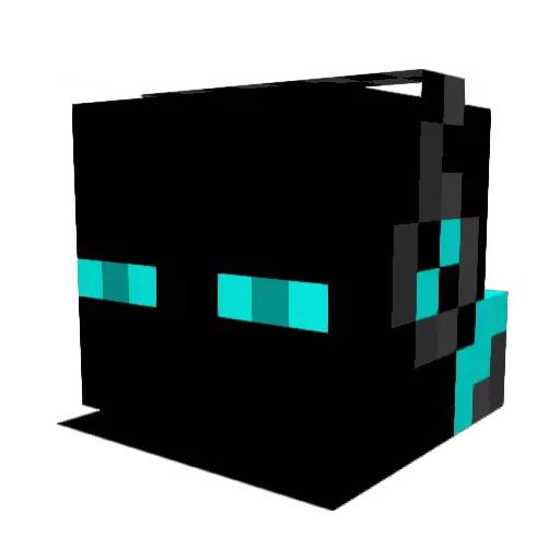 Ladierna Minecraft avatar head, 3D render