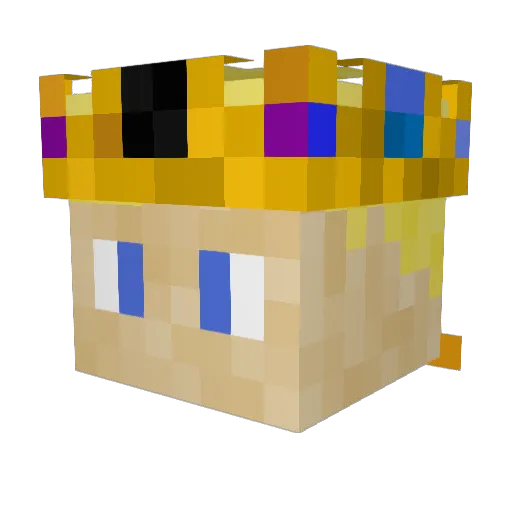 Ladlol250 Minecraft avatar head, 3D render