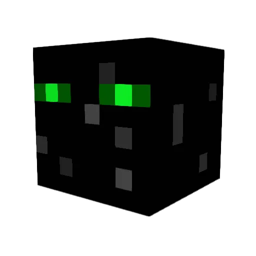 Ladoba Minecraft avatar head, 3D render