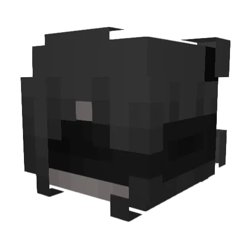 LadyAna314 Minecraft avatar head, 3D render