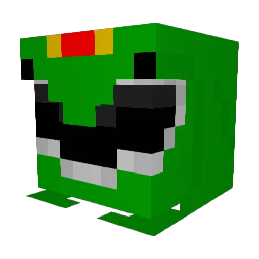 LadyKatieBird Minecraft avatar head, 3D render
